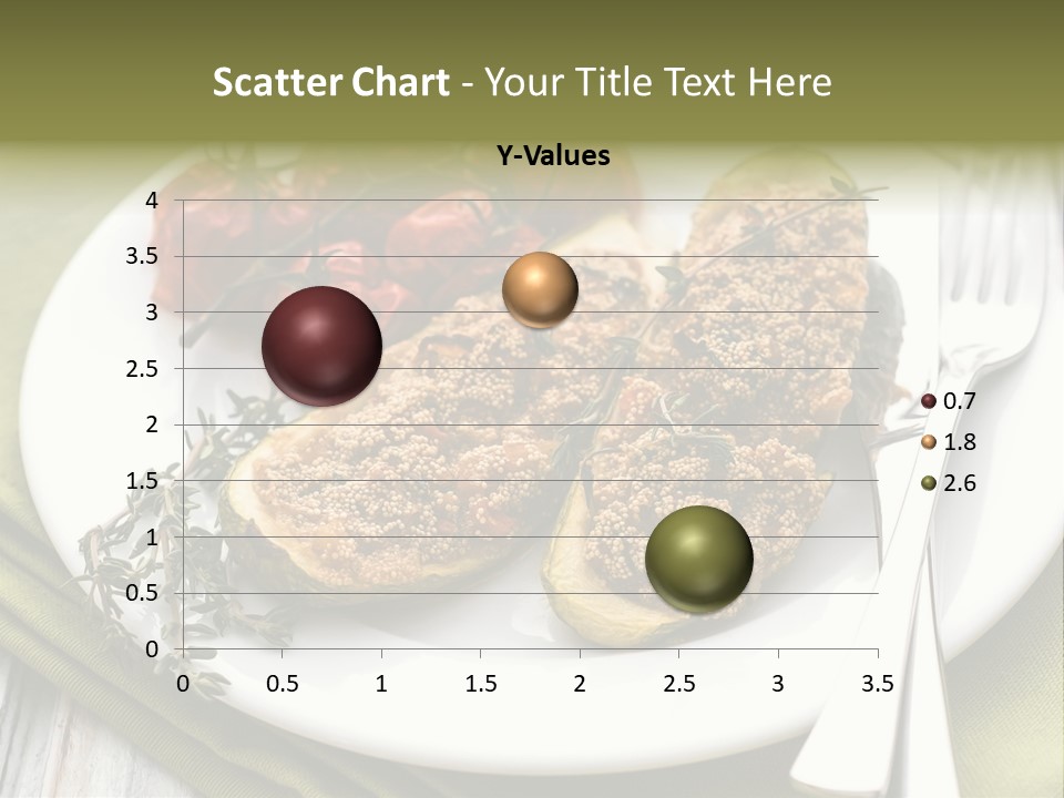 Healthy Stuffed Recipe PowerPoint Template