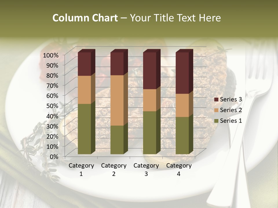 Healthy Stuffed Recipe PowerPoint Template