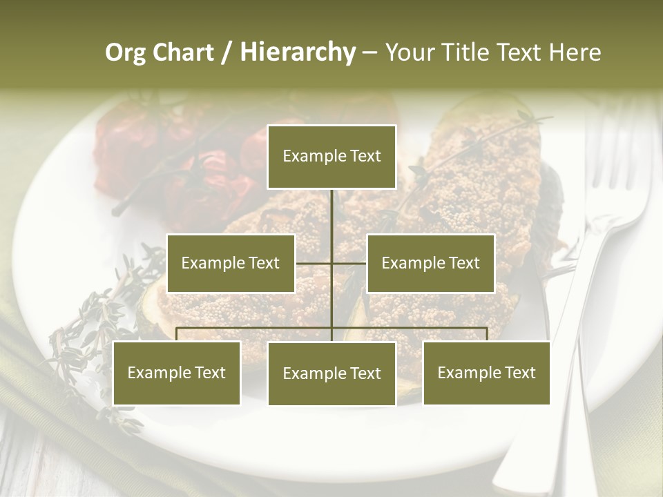 Healthy Stuffed Recipe PowerPoint Template