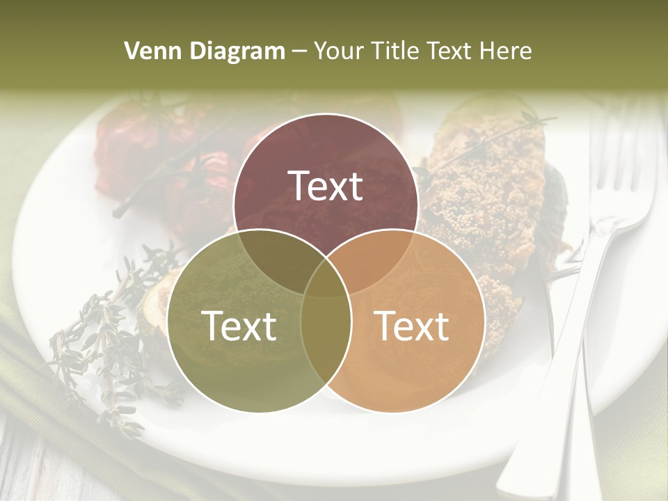 Healthy Stuffed Recipe PowerPoint Template