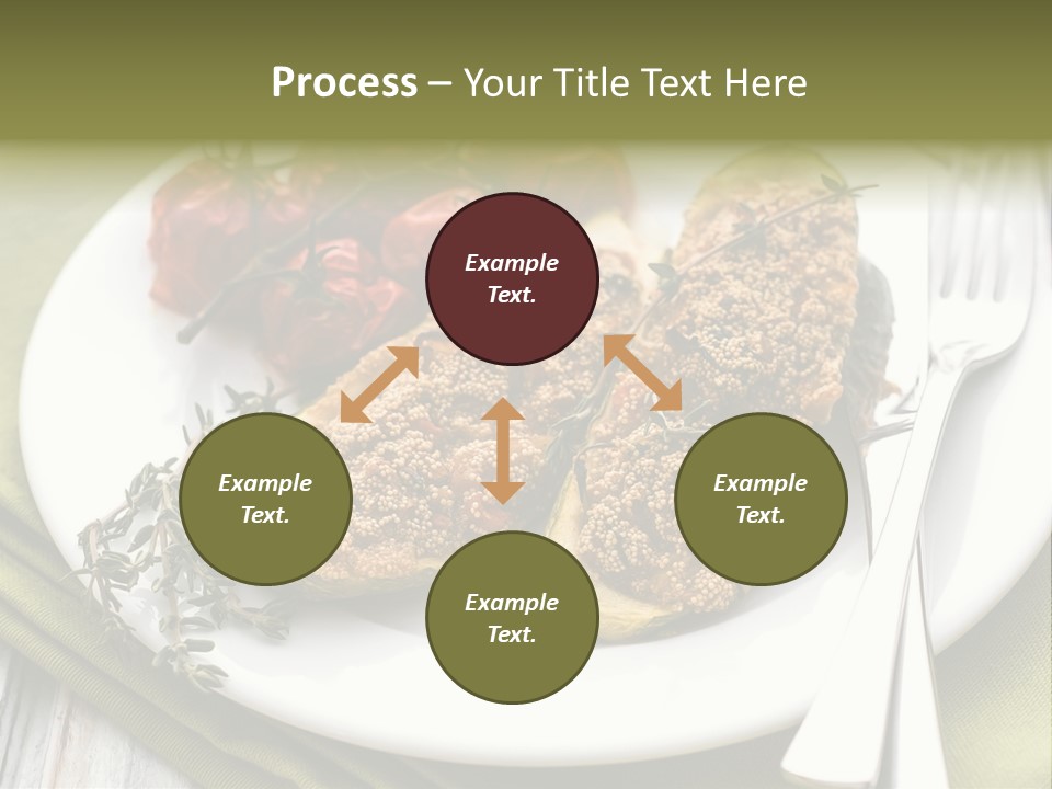 Healthy Stuffed Recipe PowerPoint Template