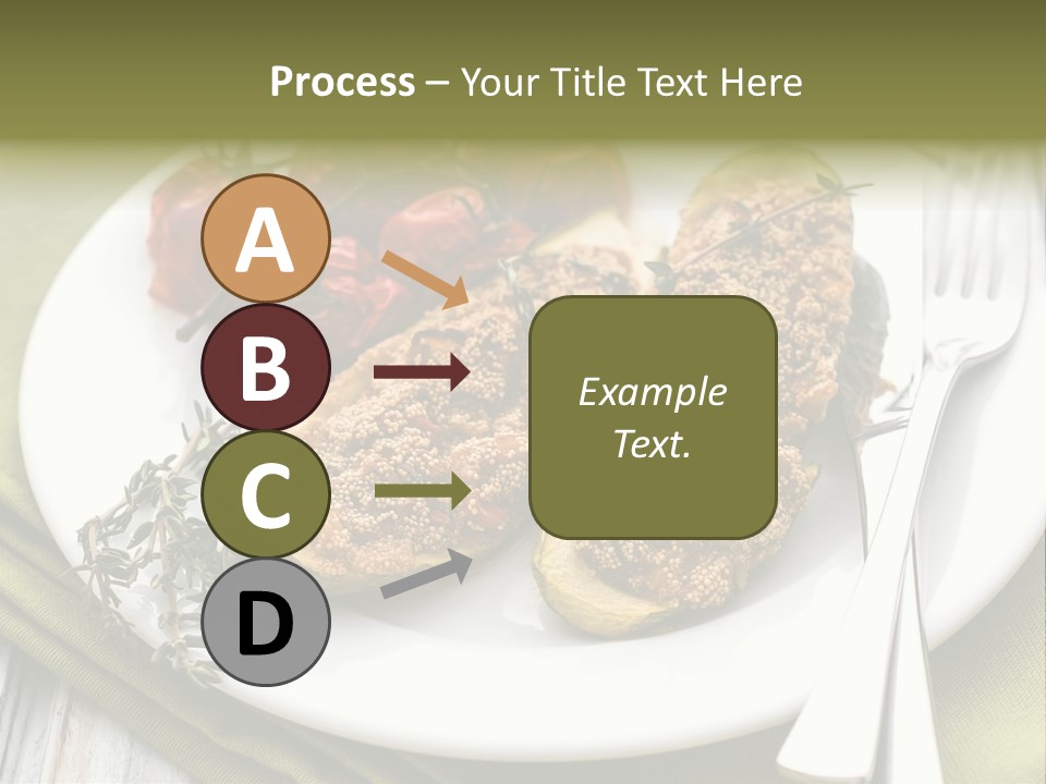 Healthy Stuffed Recipe PowerPoint Template