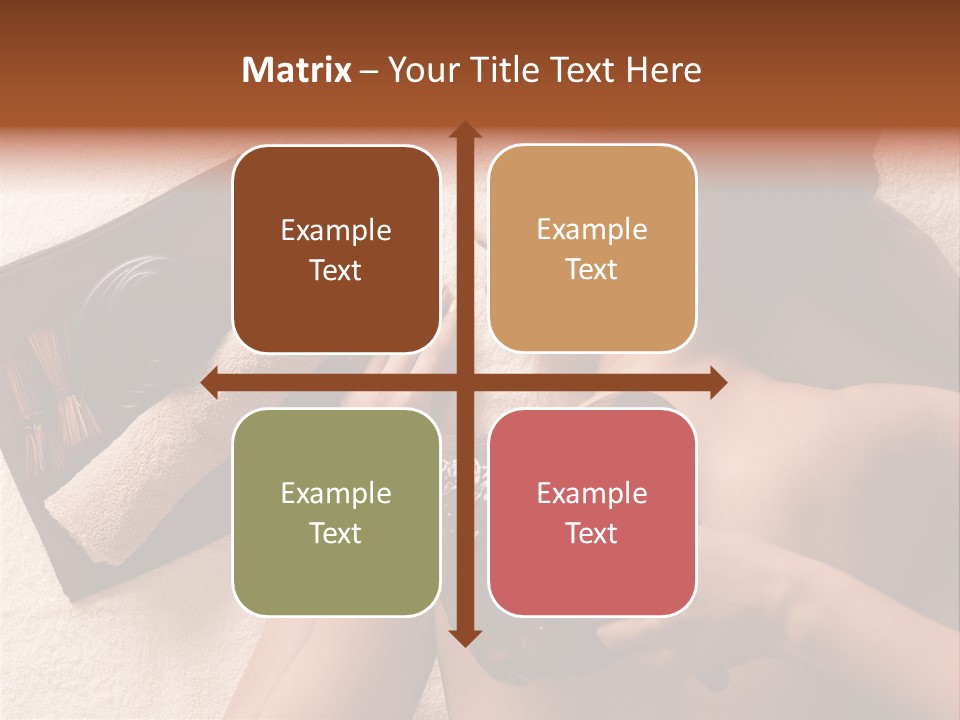 Beauty Therapy Mask Woman Clay PowerPoint Template