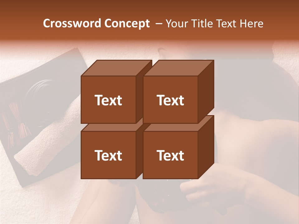 Beauty Therapy Mask Woman Clay PowerPoint Template