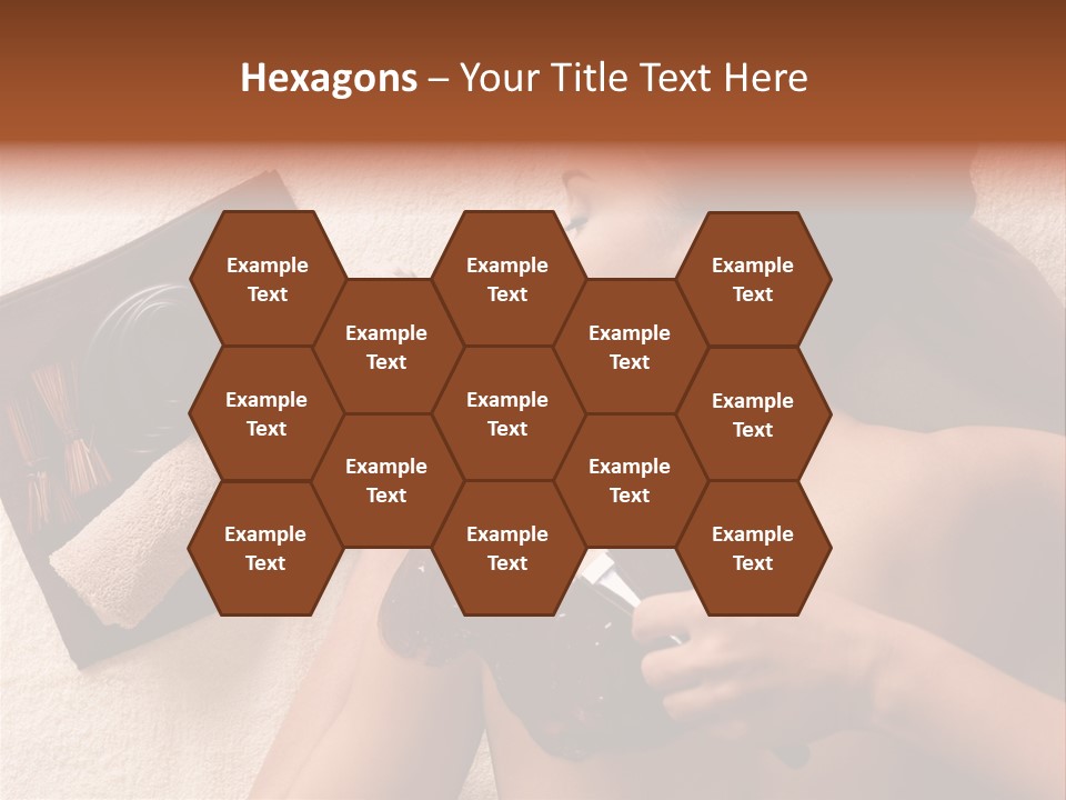 Beauty Therapy Mask Woman Clay PowerPoint Template