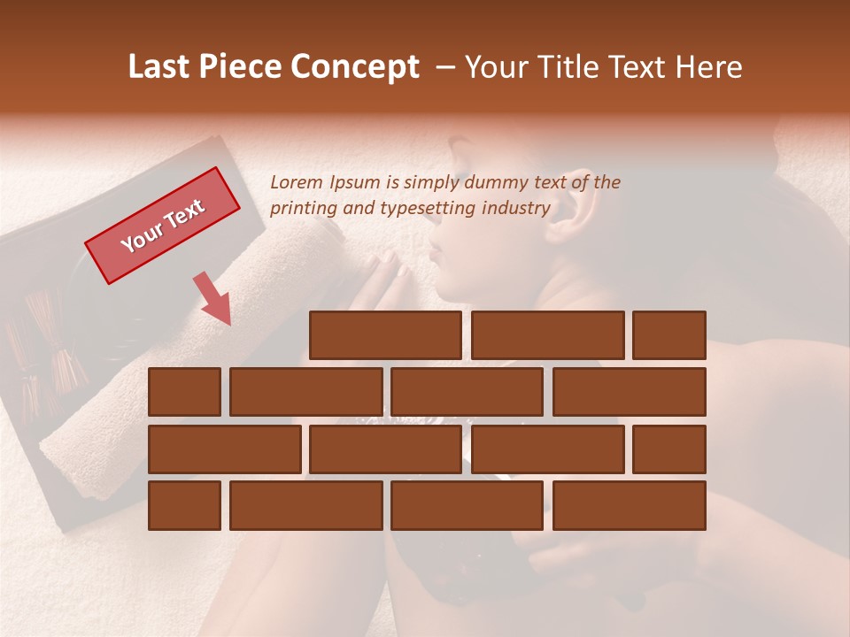 Beauty Therapy Mask Woman Clay PowerPoint Template