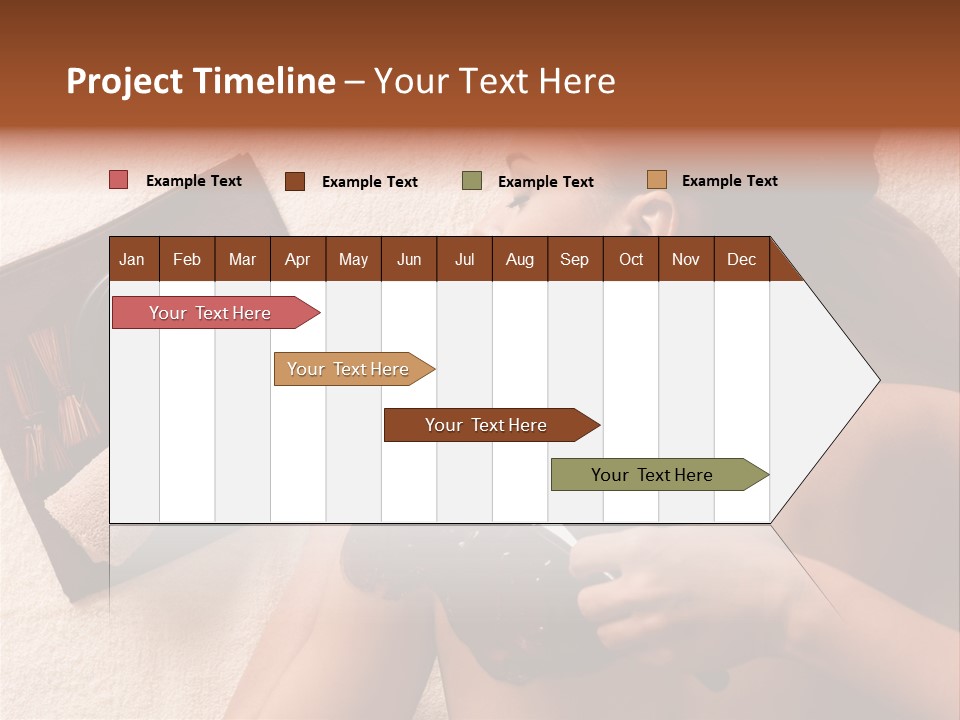 Beauty Therapy Mask Woman Clay PowerPoint Template