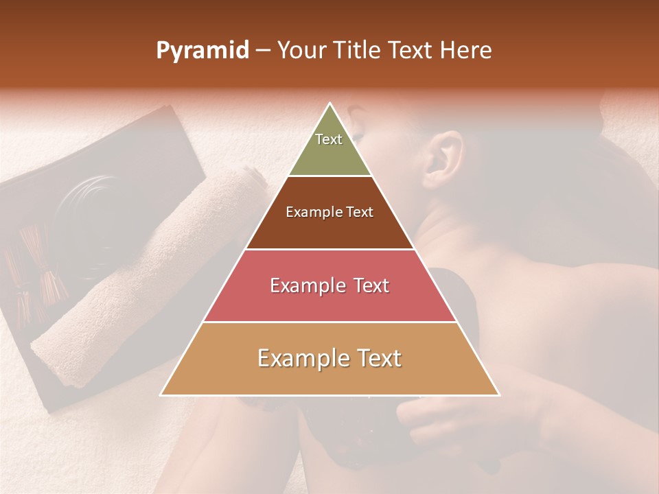 Beauty Therapy Mask Woman Clay PowerPoint Template