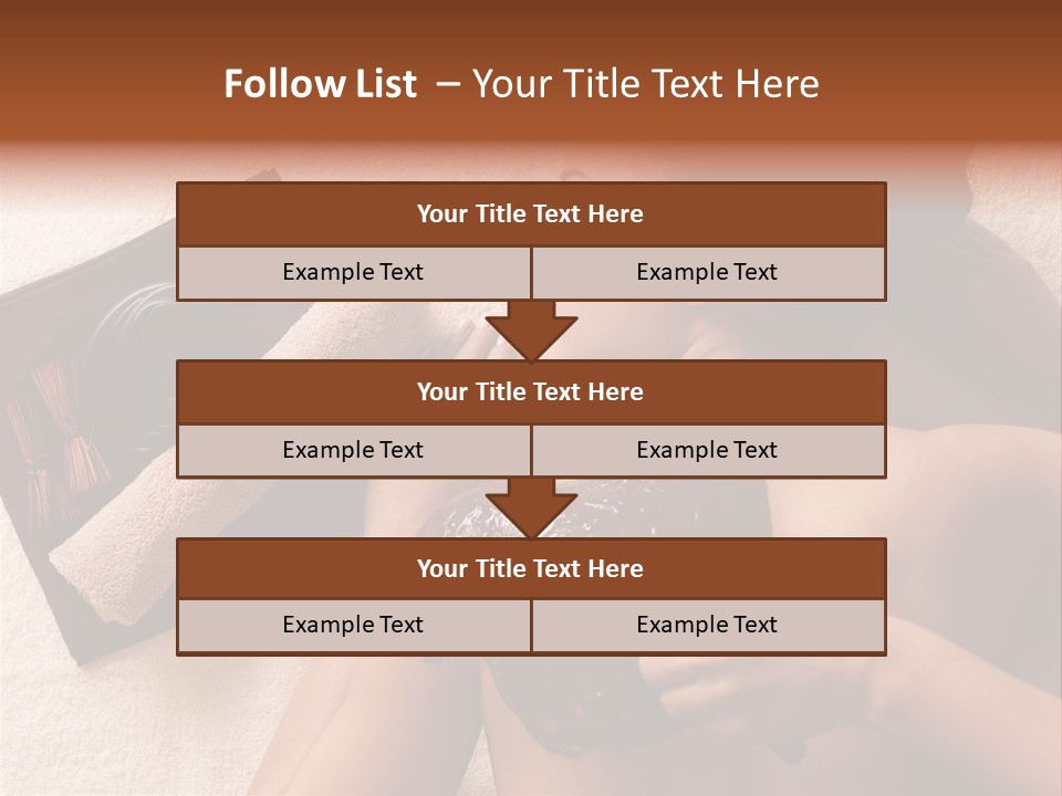 Beauty Therapy Mask Woman Clay PowerPoint Template