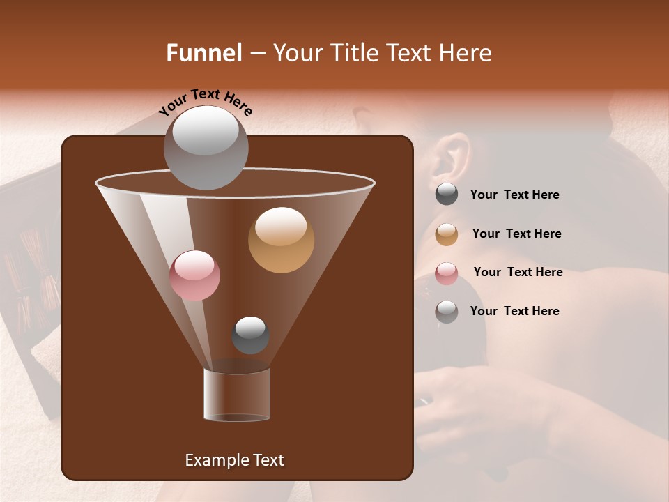 Beauty Therapy Mask Woman Clay PowerPoint Template