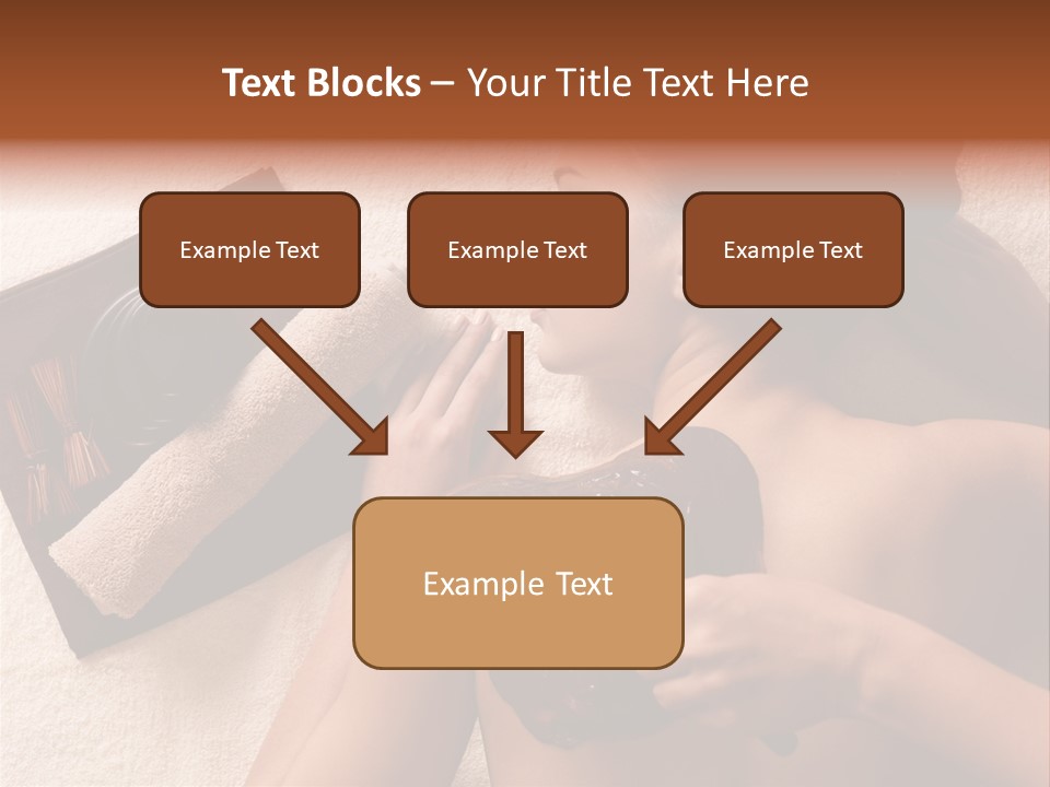 Beauty Therapy Mask Woman Clay PowerPoint Template