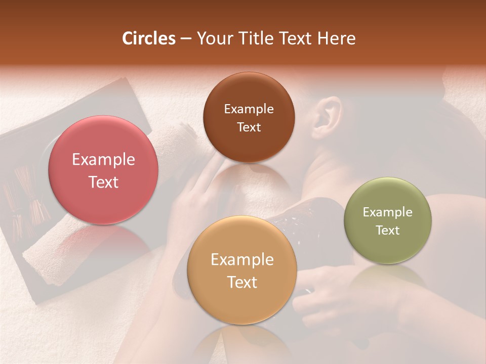 Beauty Therapy Mask Woman Clay PowerPoint Template