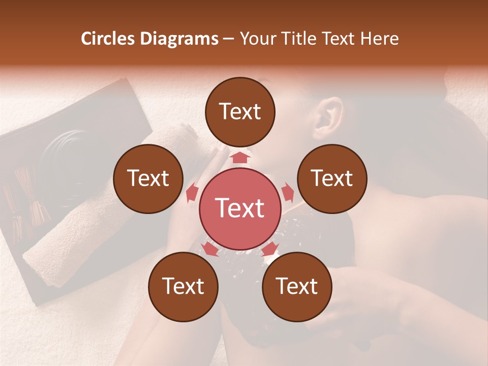 Beauty Therapy Mask Woman Clay PowerPoint Template