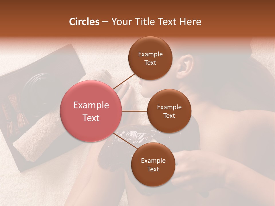 Beauty Therapy Mask Woman Clay PowerPoint Template