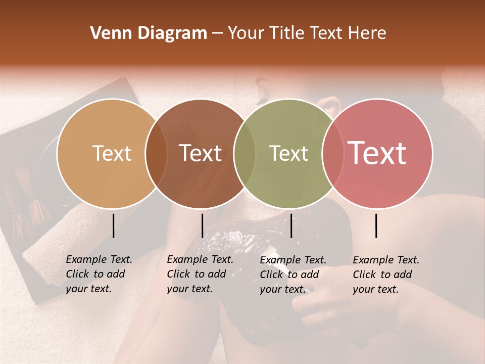 Beauty Therapy Mask Woman Clay PowerPoint Template