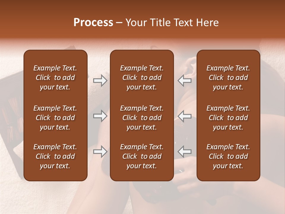 Beauty Therapy Mask Woman Clay PowerPoint Template