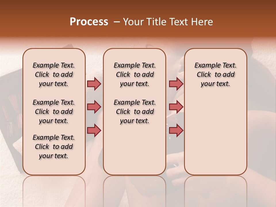 Beauty Therapy Mask Woman Clay PowerPoint Template