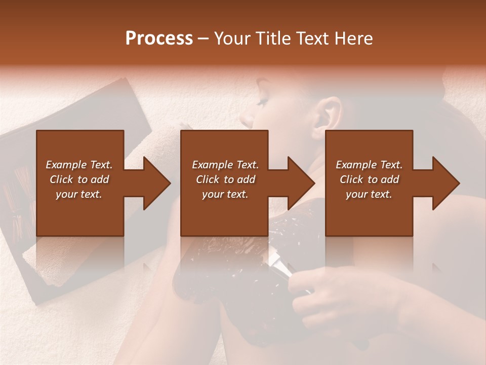 Beauty Therapy Mask Woman Clay PowerPoint Template