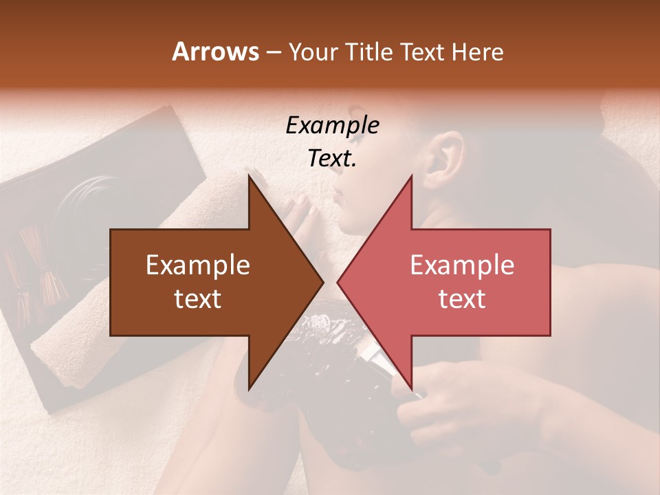 Beauty Therapy Mask Woman Clay PowerPoint Template