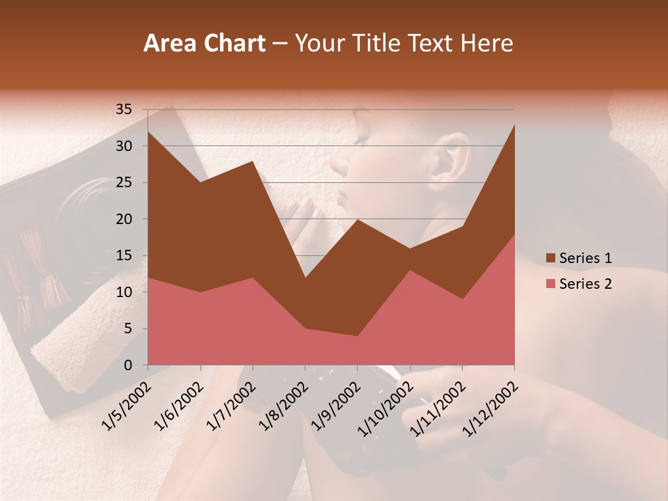 Beauty Therapy Mask Woman Clay PowerPoint Template
