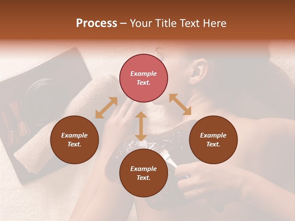 Beauty Therapy Mask Woman Clay PowerPoint Template