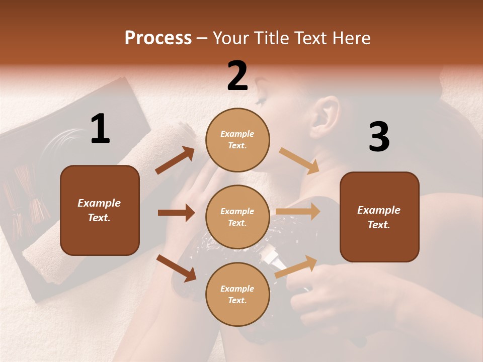 Beauty Therapy Mask Woman Clay PowerPoint Template