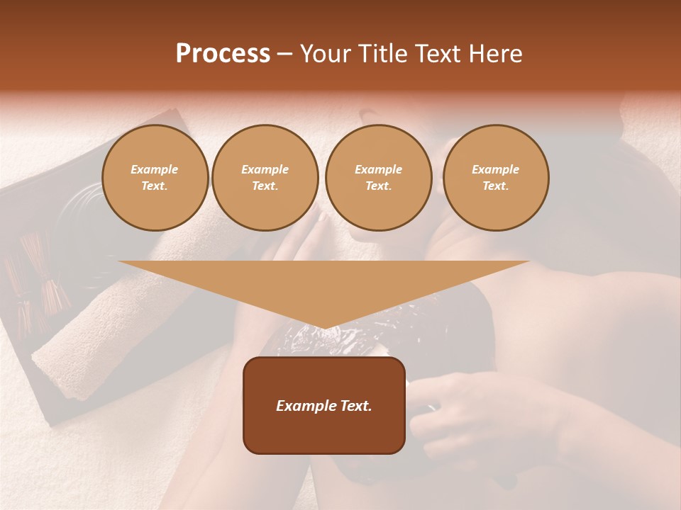 Beauty Therapy Mask Woman Clay PowerPoint Template