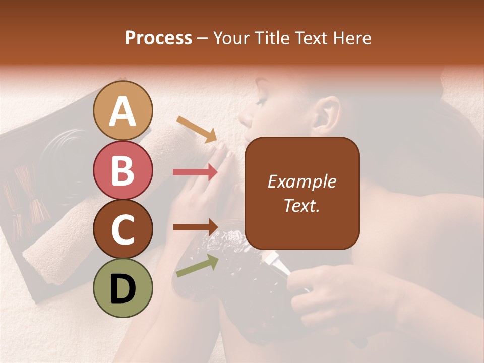 Beauty Therapy Mask Woman Clay PowerPoint Template