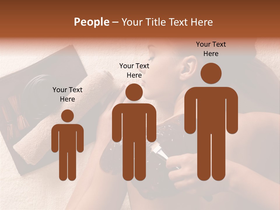 Beauty Therapy Mask Woman Clay PowerPoint Template