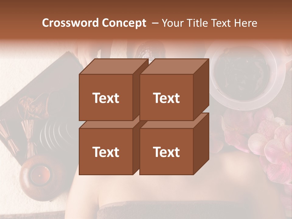 Facial Mask Spa Treatment Hot Stone PowerPoint Template