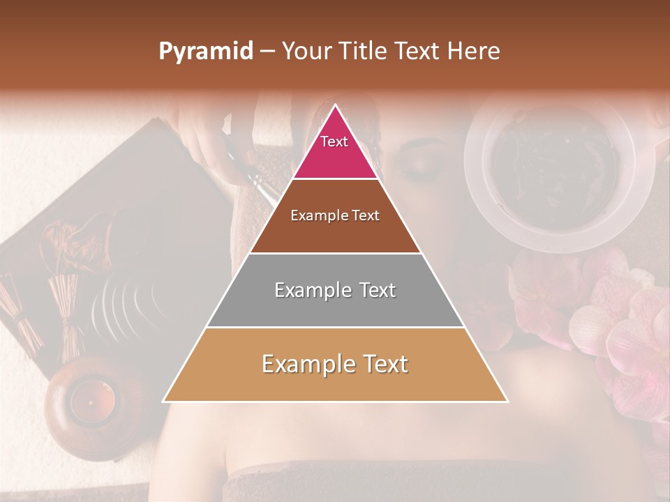 Facial Mask Spa Treatment Hot Stone PowerPoint Template