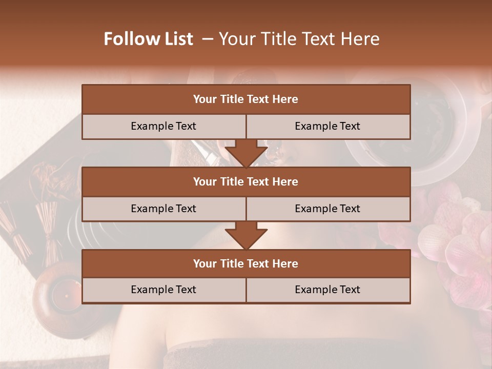 Facial Mask Spa Treatment Hot Stone PowerPoint Template