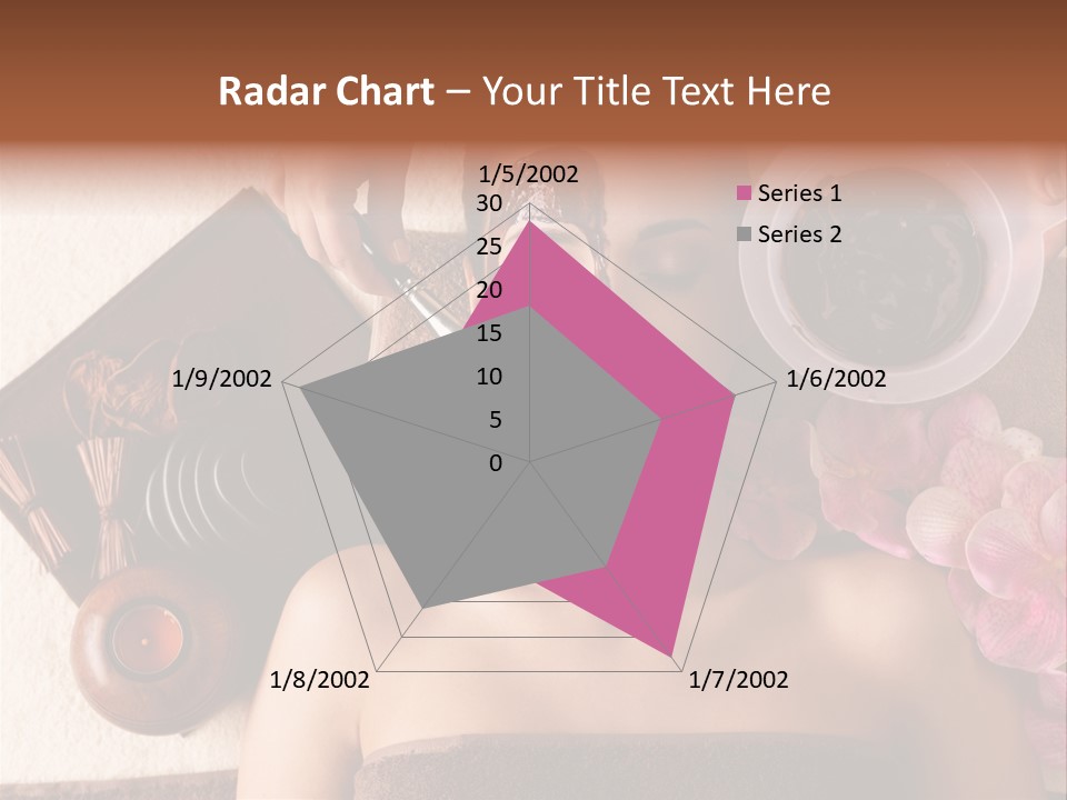 Facial Mask Spa Treatment Hot Stone PowerPoint Template