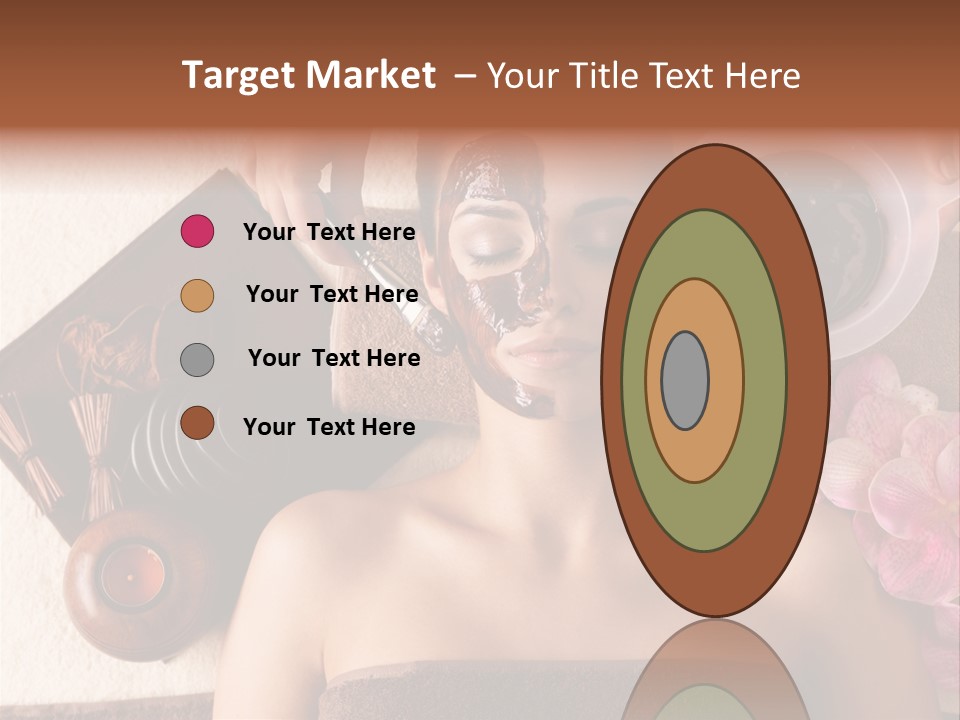 Facial Mask Spa Treatment Hot Stone PowerPoint Template