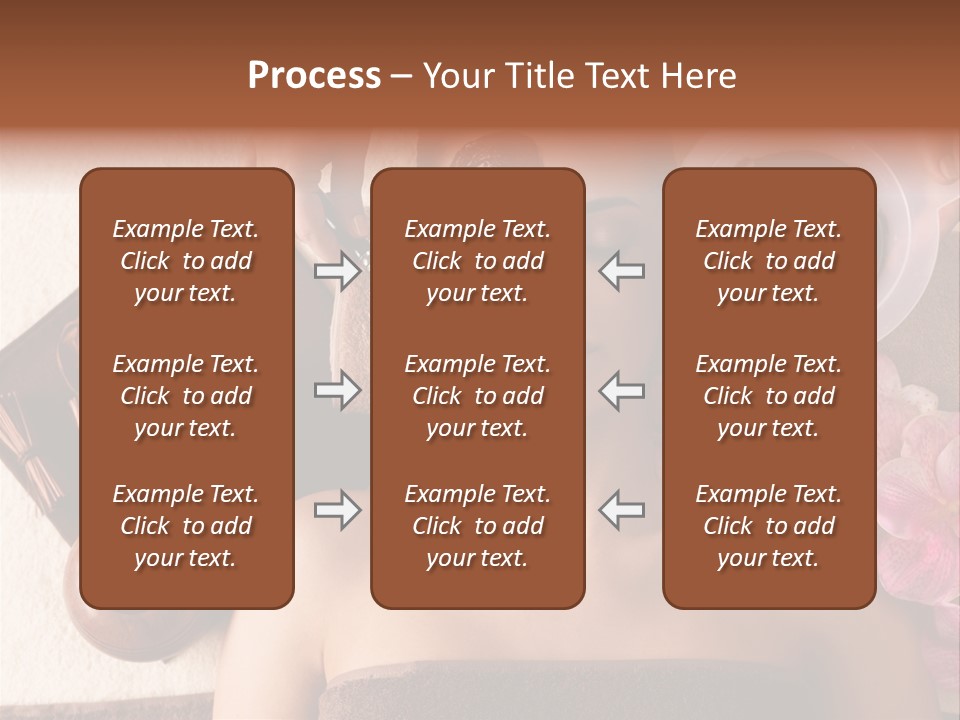Facial Mask Spa Treatment Hot Stone PowerPoint Template