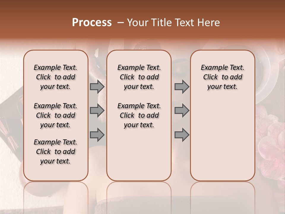 Facial Mask Spa Treatment Hot Stone PowerPoint Template