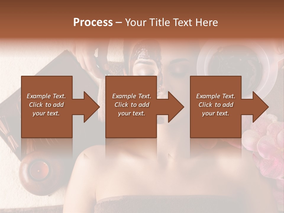 Facial Mask Spa Treatment Hot Stone PowerPoint Template