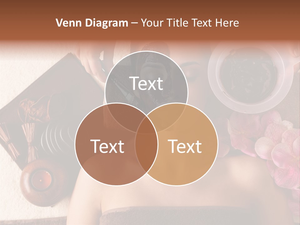 Facial Mask Spa Treatment Hot Stone PowerPoint Template