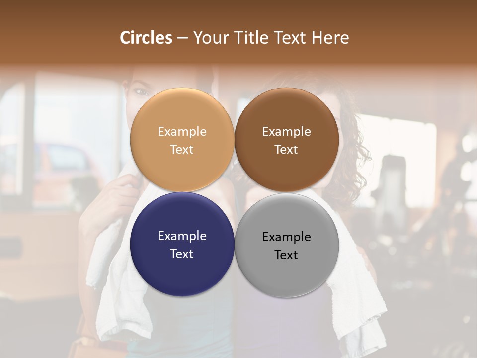 Gym Sporty Winner PowerPoint Template