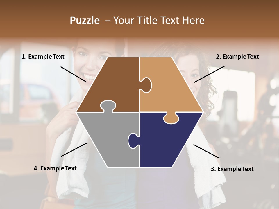 Gym Sporty Winner PowerPoint Template