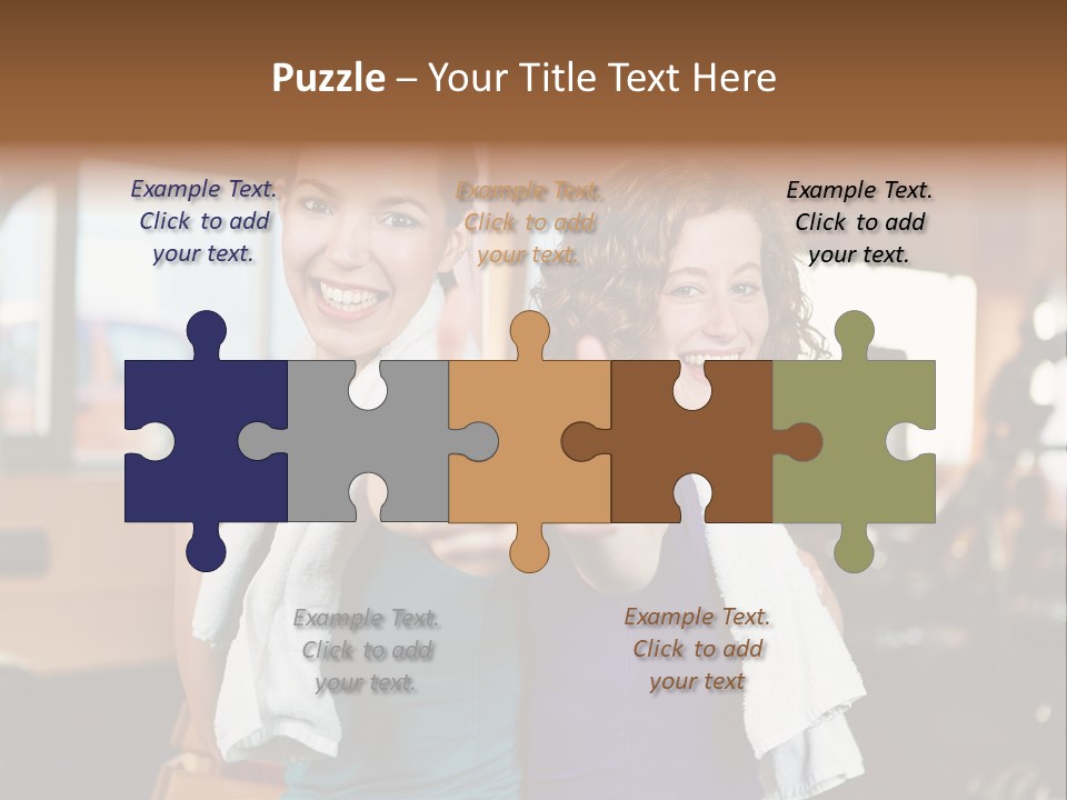 Gym Sporty Winner PowerPoint Template