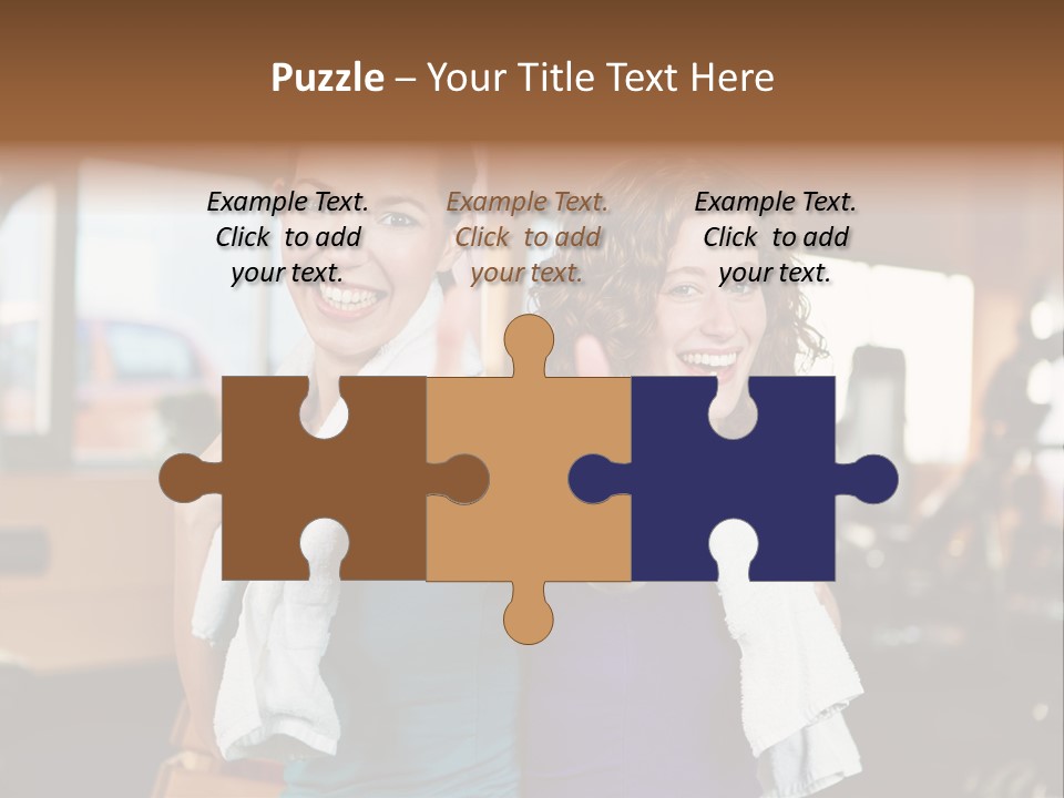 Gym Sporty Winner PowerPoint Template