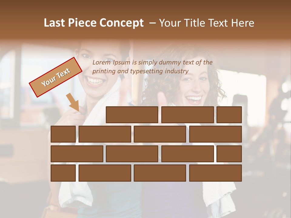 Gym Sporty Winner PowerPoint Template