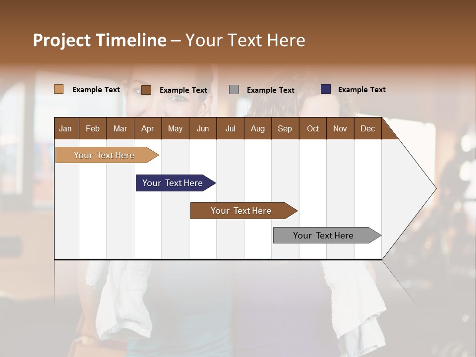 Gym Sporty Winner PowerPoint Template