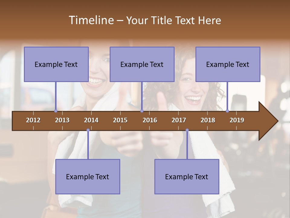 Gym Sporty Winner PowerPoint Template