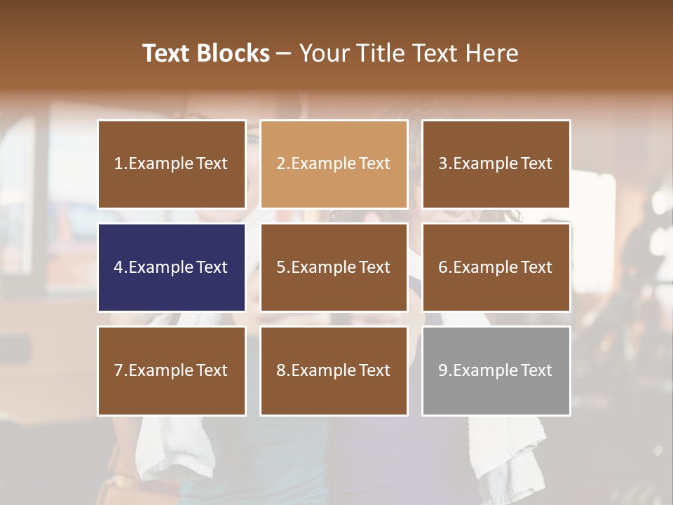Gym Sporty Winner PowerPoint Template