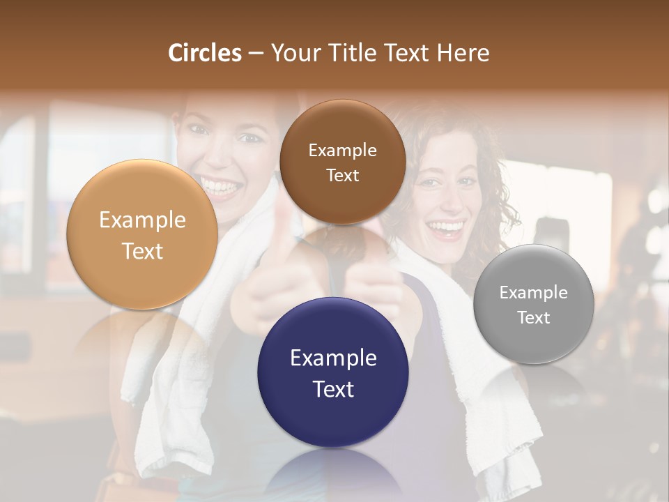 Gym Sporty Winner PowerPoint Template