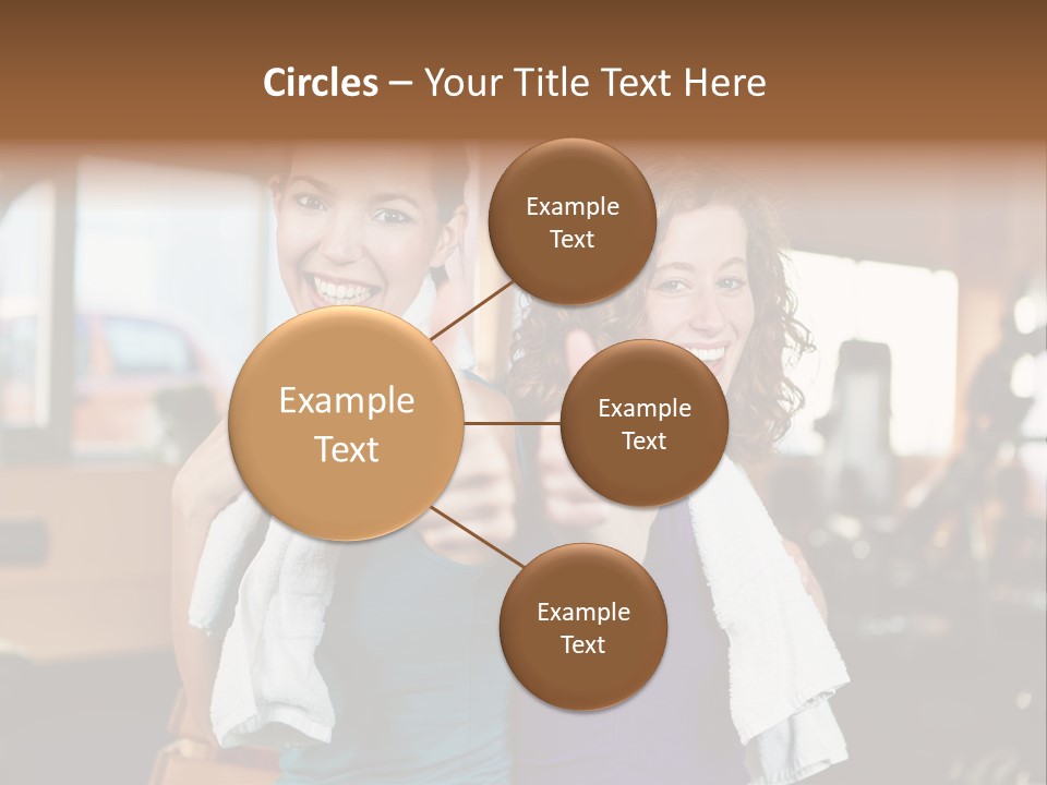 Gym Sporty Winner PowerPoint Template