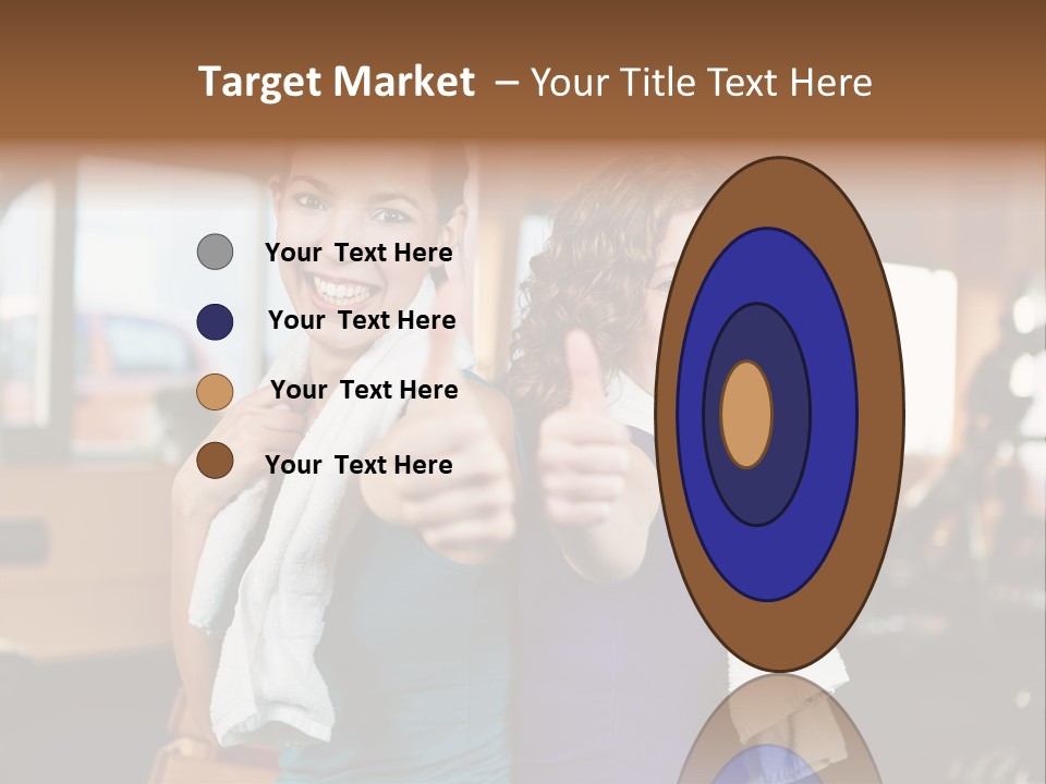 Gym Sporty Winner PowerPoint Template