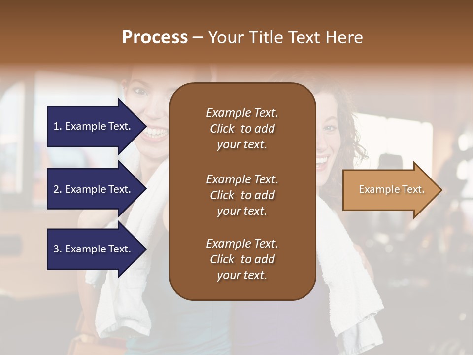 Gym Sporty Winner PowerPoint Template
